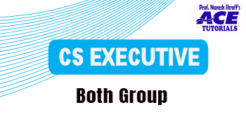 CS Executive Both Group : Paper 1, 2, 3, 4, 5, 6, 7, 8 ( Old )