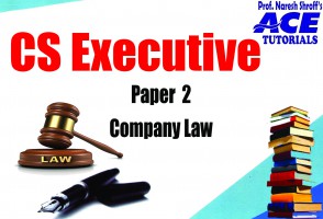 CS EXECUTIVE Paper 2 . :  Company Law