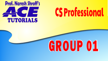 CS Professional : Group 01 : Paper 01,02, 03